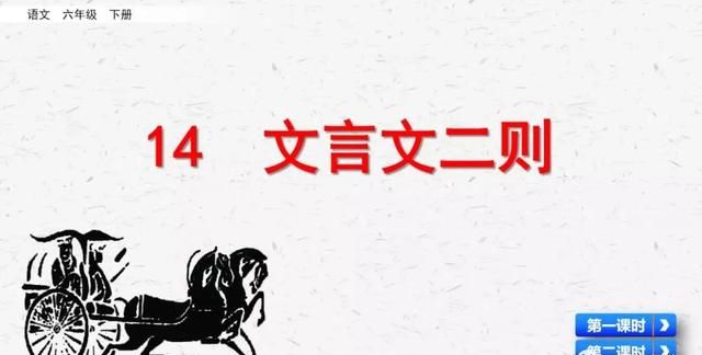 六年级下册语文第14课《文言文二则》PPT图8