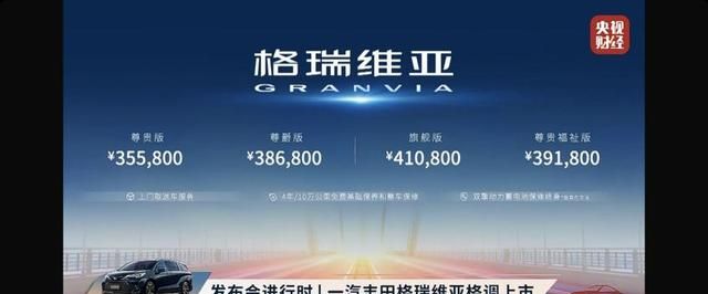 一汽丰田普瑞维亚2022款上市时间图1