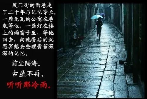 《听听那冷雨》包含的诗句图3