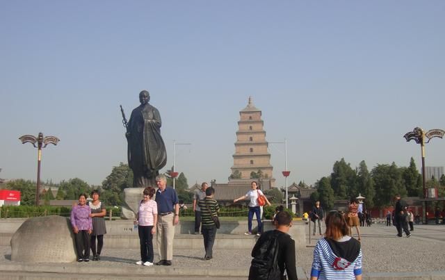 陕西省西安市大慈恩寺,西安玄奘寺旅游攻略图1