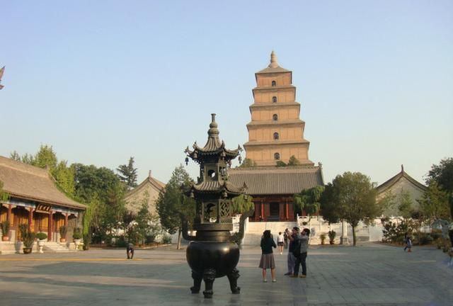 陕西省西安市大慈恩寺,西安玄奘寺旅游攻略图5