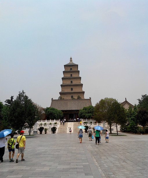 陕西省西安市大慈恩寺,西安玄奘寺旅游攻略图6