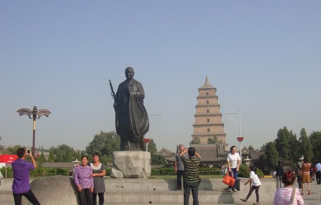 陕西省西安市大慈恩寺,西安玄奘寺旅游攻略图10