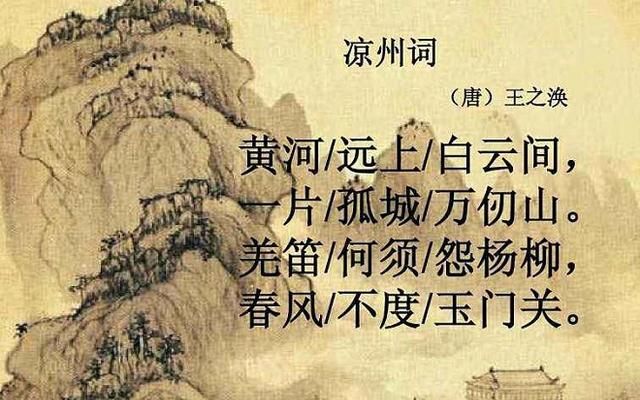 凉州词其二王之涣春风不度玉门关图2