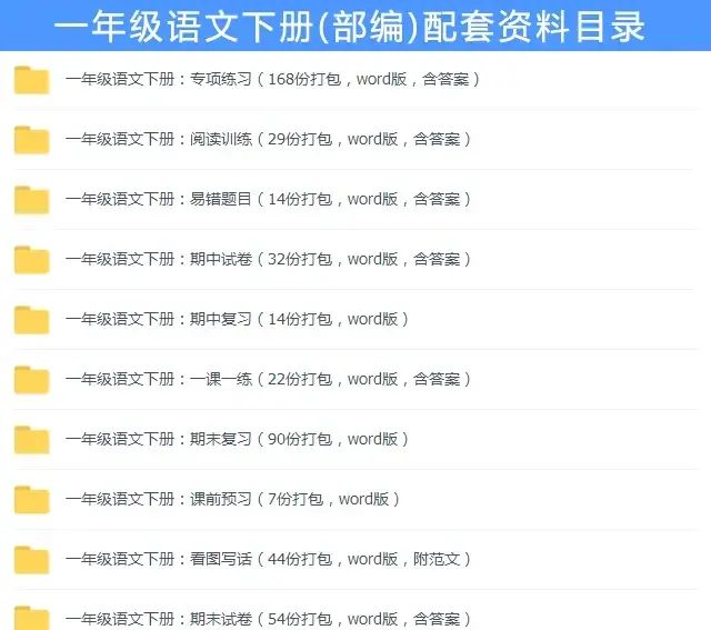 1-6年级语文常考词语注音图7