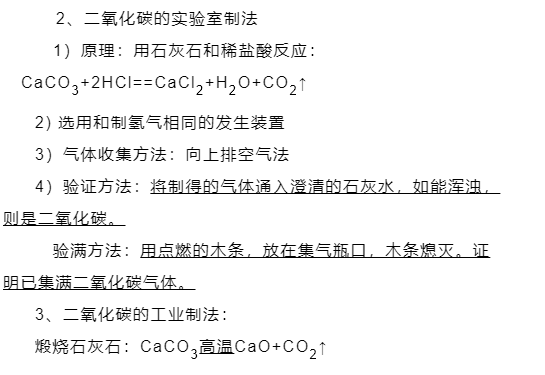 九年级化学碳的氧化物知识点归纳图3