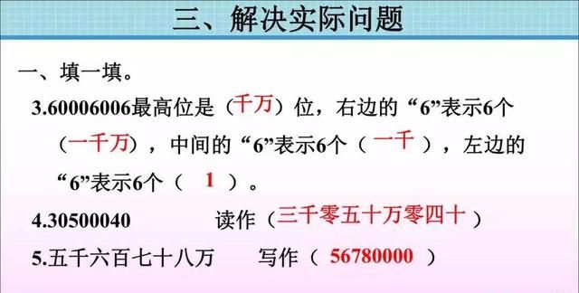 人教版四年级数学上册单元知识点图27