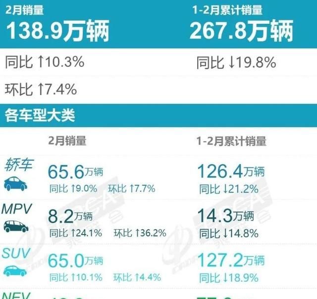 2月中国品牌“七巨头”销量榜：比亚迪“翻倍”，奇瑞闷声发大财图1