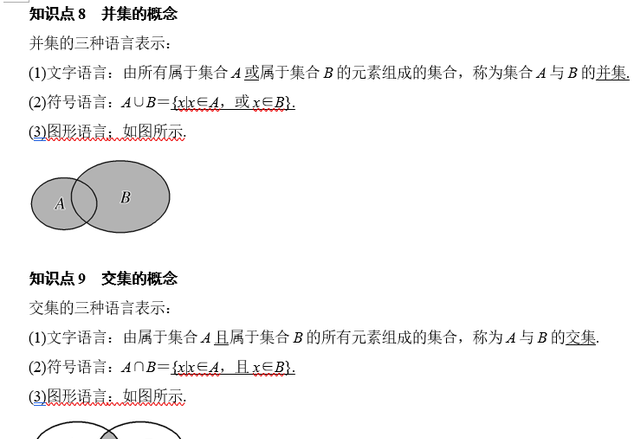 集合的概念与基本关系知识点,集合的基本关系与运算归纳总结图3