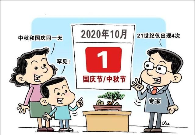 21世纪国庆中秋同一天出现过几次图1