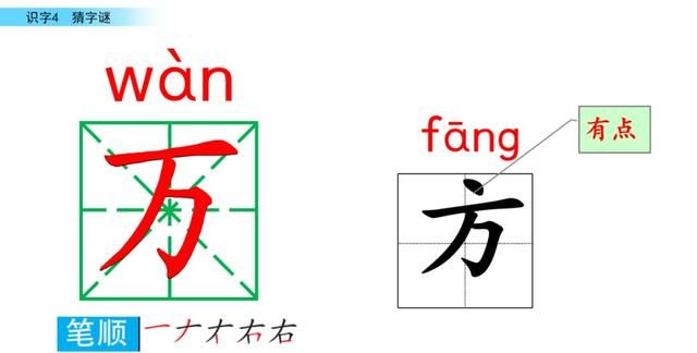 部编版小学语文一年级下册猜字谜第一课时图19