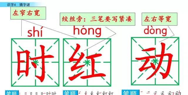 部编版小学语文一年级下册猜字谜第一课时图20