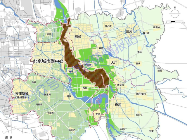 潮白河国家森林公园规划范围,潮白河国家森林公园建在哪里图1