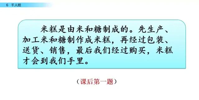 二年级下册第六课千人糕课文讲解图36