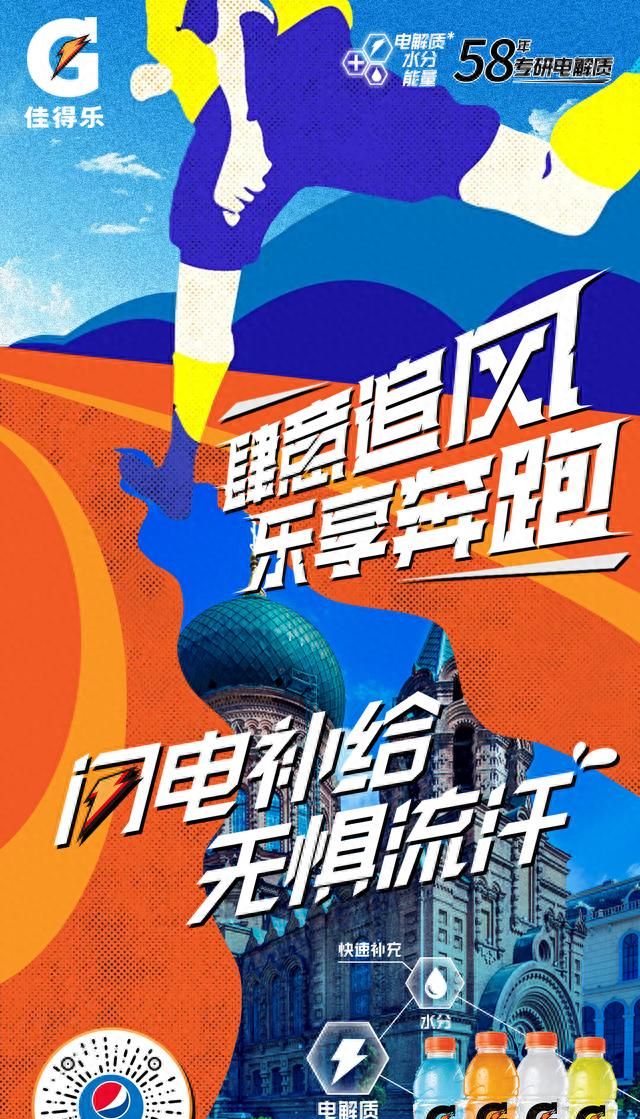 奔跑吧，哈尔滨！佳得乐，和你一起流汗2023哈马图2