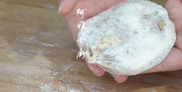 麻酱饼这样做外酥里软层次分明图8