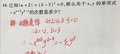 单项式、多项式的知识点加题型整理 单项式的次数图8