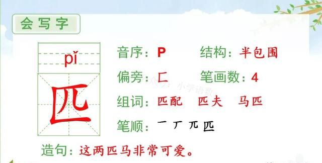 二年级下册语文《一匹出色的马》课件，二年级下册语文一匹出色的马全解图6