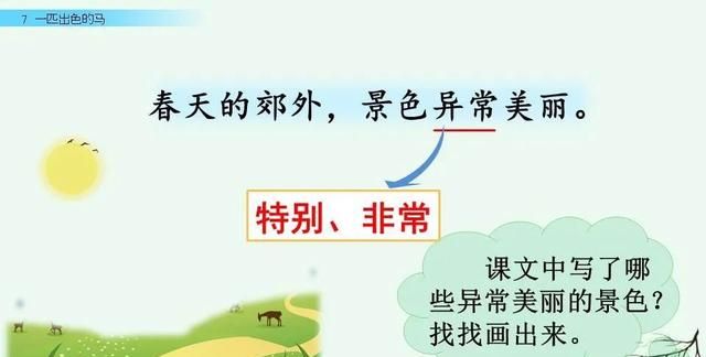 二年级下册语文《一匹出色的马》课件，二年级下册语文一匹出色的马全解图35