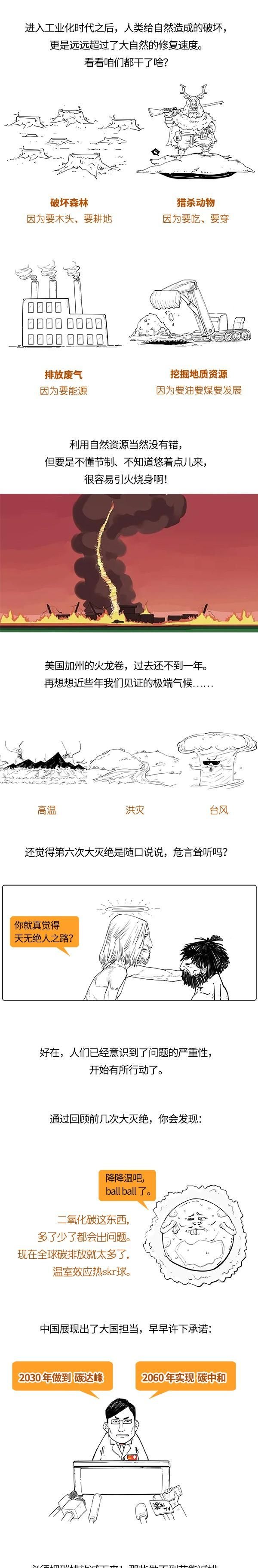 为什么要绿色生活？看看地球出现过的五次生物大灭绝，你就知道了图5